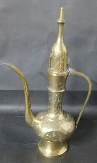 19 高級精緻印度銅壺 Indian Teapot - Brass Kettle