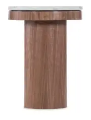 Hooker Furniture M09-80117-85 Vana 14" Diameter Marble Top Accent - Medium