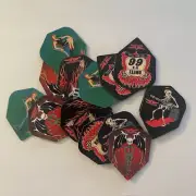 5 Sets of Vulture Kulture Standard Dart FLights