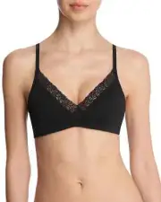 Natori Simply Lace Contour Plunge Underwire Bra 32C