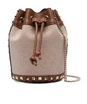 Rockstud bucket bag One size Brown