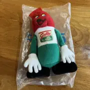 Rare VTG Gallo Salame Advertising Mascot Character Plush Russ Berrie Sealed 8"