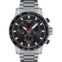 在飛比找momo購物網優惠-【TISSOT 天梭】Supersport 三眼計時手錶-4