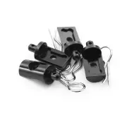 4PCS Upgraded Metal Body Mount Posts Shell Pillars for Tamiya CW-01 Lunch Box RC Cars Vehicles Models Spare Parts Access