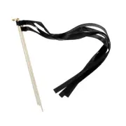 15Pcs Wedding Party Ribbon Streamers Sticks for Wedding Party Celebration Black