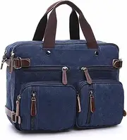 Saddhu Laptop Tote Bag for Women Men 3 in 1 Convertible Messenger Briefcase Shoulder Handbag for Work Bussiness
