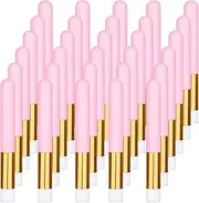 30PCS Lash Shampoo Brushes, Nose Pore Deep Cleaning Tool, Peel off Blackhead Remover, Eyelash Extensions Cleanser, Nose Washing Brush