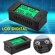 DC 0-300V 200A/300A LCD Digital Voltmeter Ammeter Voltage Amp Power Panel Meter
