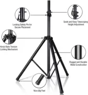 Universal Speaker Stand Mount Holder Heavy Duty Tripod w Adjustable 40”-71" NEW