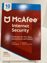 McAfee Internet Security For 10 Devices 2018