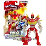 Year 2015 Saban's Power Rangers Mixx N Morph 7" Figure T-REX SUPER CHARGE RANGER
