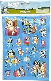 Bluey Raised Sticker Sheet