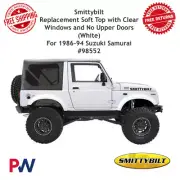 Smittybilt Replacement White Soft Top W / Clear Windows For 86-94 Suzuki Samurai (for: Suzuki)