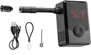 Electric Bike Pump - Mobile Air Compressor | Automatic Cordless Inflator with Smart Protection Air Compressor for Mountain Auto Scooter Ball Bicycles Cycling