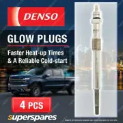 4 x Denso Glow Plugs for Ford Focus LT LV G6DA Mondeo MA MB MC AZBA 2.0 TDCi (for: Ford)