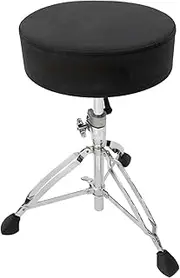 Portable Foldable Padded Drum Throne Chair with Adjustable Height for Adults
