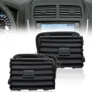 Middle Pair Dash Air A/C Outlet Vent Cover Trim ABS For Mitsubishi ASX 2010-2018 (for: Mitsubishi)