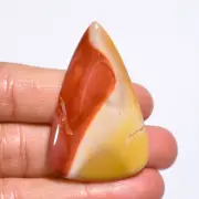 100% Natural Mookaite Pear Shape Cabochon Loose Gemstone 48 Ct 44X29X6 mm A-1012