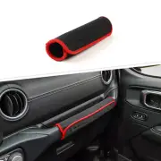 Passenger Grab Handle Protection Shell Cover Mat Pad for Jeep Wrangler JL JT 18+ (for: Jeep)