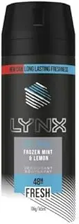 3 PACK OF Lynx Deodorant Body Spray Ice Chill 165ml
