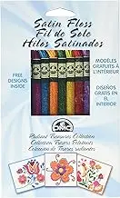 DMC Satin Floss Collection Pack 8.7yd 8/Pkg, Radiant Treasures
