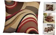 Pack of 4 Geometric Decorative Throw Pillow 40" x 40" (Pack of 1) Multi 01