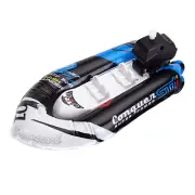 Kids Bath Toy Clockwork Wind up Inflatable Boat Ship Play Water Bathroom Bath To