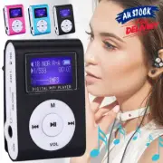 MP3 Player With Clip-on Stereo Support Micro SD TF Card Walkman Portable LCD USB