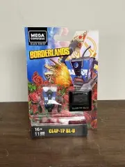 Mega Construx Black Series Borderlands CL4P-TP BL-U Claptrap Blue Brand New NIP