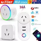 Zigbee Wifi Plug Smart Home Socket Switch Outlet Adaptor App Remote Alexa Google