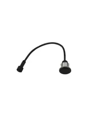 Pier 12V LED 360 Degree Deck Light in Black