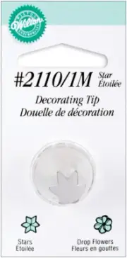 Wilton Decorating Tip-#1M Star,1Pkg