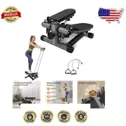 Durable Aluminum Mini Stepper with Adjustable Height - Ideal for Home Exercise