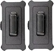 2 Pack Replacement Belt Clip Holster for OtterBox Defender Series Case Apple iPhone 16 Pro(6.3")