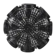Crab Catcher For Lobster, Crayfish, And More - Saltwater & Freshwater Fishing Net Ash black