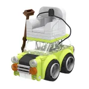 87 PCS Mr. Beans Mini Green Car Roof