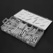 200pcs Set Extension Tension Compression Spring Assortment Metal Springs Kit for Repair Maintenance Vehicle Appliance