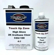 High Gloss Urethane 2k Clear - Gallon + Quart Activator - Fast Dry
