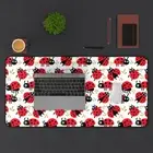 Ladybug Extended Mouse Pad: Cute Kids Desk Mat XXL Large Gaming Accessories Gift