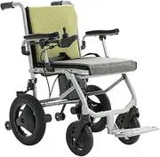 Foldable Electric Wheelchair, User-Friendly Wheelchairs for Adults Lightweight Folding Power Chair