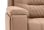 AGASSI FABRIC 3 Seater with Dual Motor Recliner