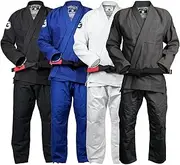 [Gold BJJ] Foundation Gi - Pearl Weave Jiu Jitsu Gi for Men and Women - IBJJF Competition Legal BJJ Gi