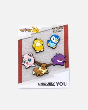 [CROCS] Crocs Pokémon Jibbitz Charms 5 Pack Multi - Size ONE ONE Multi