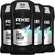 AXE Antiperspirant Stick for Men, Apollo 2.7 oz, 4 Count