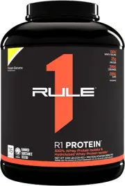 Rule1 R1 100% Whey Protein Isolate and Hydrolysate Protein Powder 4.94 Lb, Fr...