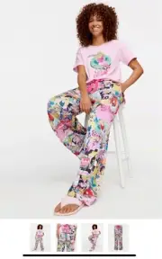 BNWT PETER ALEXANDER BARBIE SATIN PYJAMA PANT SIZE S