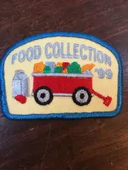 Food Collection Patch Sew On or Iron 3" new