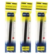 3Pcs PU Tennis Racket Grip Tape Racquet Overgrip, White