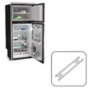 Vitrifrigo DP2600 IX 12/24 230 Litre Stainless Steel 2 Door Fridge & Freezer