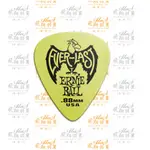 飛翔羽翼樂器行 ERNIE BALL #P09191 PICK/彈片/匹克/撥片(EVERLAST/淚滴/0.88MM)